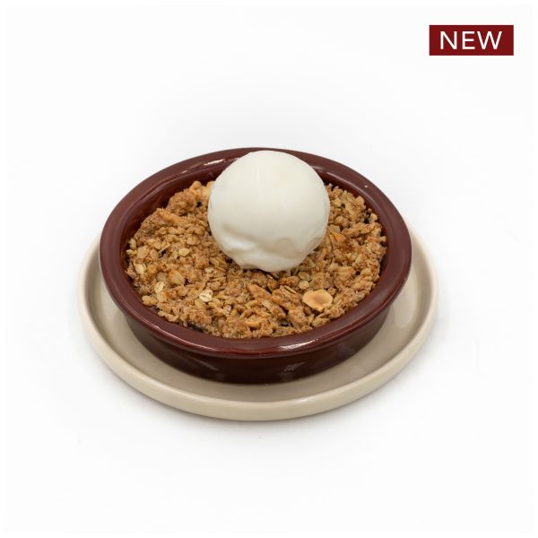 Peach & Mulberry Crumble