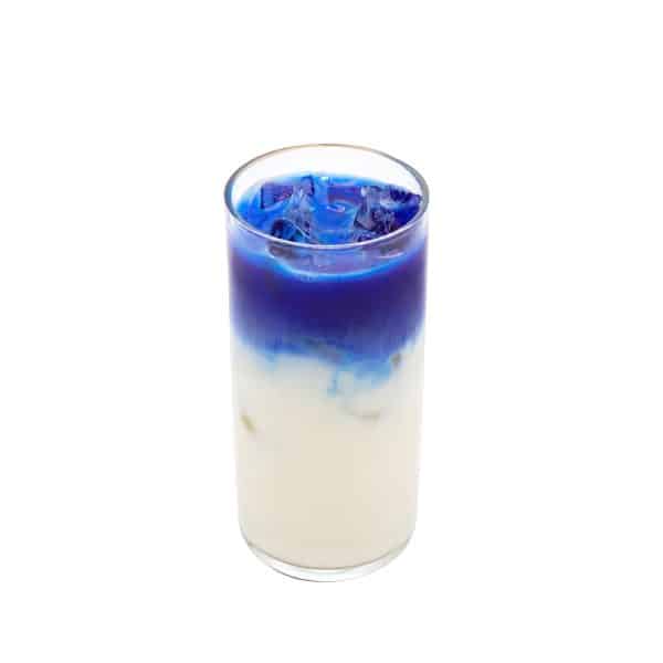 Iced Coconut Spirulina Latte